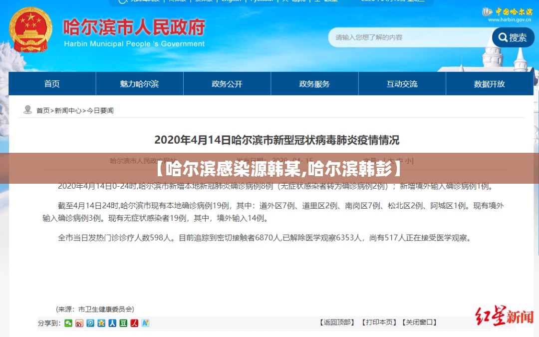 【哈尔滨感染源韩某,哈尔滨韩彭】 【哈尔滨感染源韩某,哈尔滨韩彭】